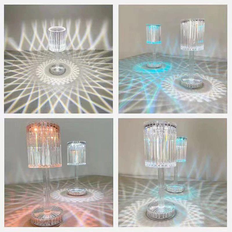 Gatsby Crystal Diamond Table Lamp Nihgt Light